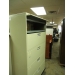 Hon Beige 5 Drawer Lateral File Cabinet, Flip Front Top, Locking